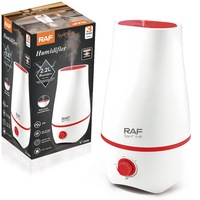 Humidificateur ultrasonique RAF R.12006 2,2 L 20 W 360° °   Diffuseur de brume silencieux réglable pour la maison, la chambre et le bureau