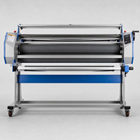 Laminateur manuel à pression réglable MEFU LF1700-D3 63" (160 cm) à froid et à chaud haute vitesse sans compresseur