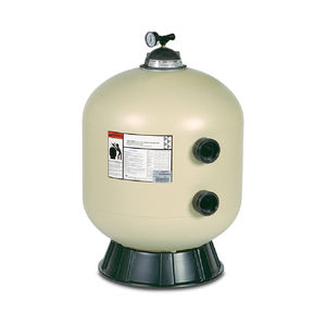 Système de filtration de piscine à sable avec filtre à sable monté en hauteur, vanne multiport et réservoir ABS pour piscines hors sol et enterrées - Product Image 1