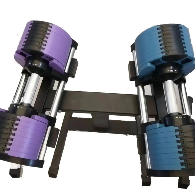 Adjustable Gym Weights Set 50kg Cast Iron Barbell and Dumbbells for Home Use Fitness Equipment