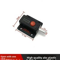 Vis de meubles entièrement automatiques HOHE, tête plate en plastique épaissie, grade A, droite, 1/2 pouce, pour armoire
