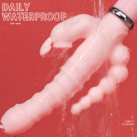 Jouet pour adultes 3 en 1 : Dildo, Vibrateur, Vibromasseur Lapin avec fonction de léchage de langue pour la masturbation, Produit pour adultes, Vibrateur pour femmes, dropshipping