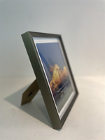 Marco de Fotos Rectangular de Aleación de Aluminio de 4x6 Pulgadas para Oficina en Casa, Diseño Personalizado