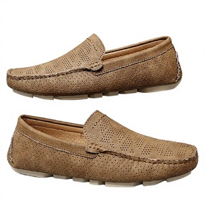 Zapatos de Vestir Personalizados para Hombre, con Punta Cerrada, Estilo Slip-On, para Verano, Oxfords, Mocasines para Reuniones Oficiales, Transpirables, Ligeros, para Bodas y Caminar - Product Image 2