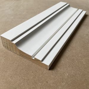 Plinthe blanche pré-peinte en gesso, prête à la peinture – Offre spéciale - Product Image 2