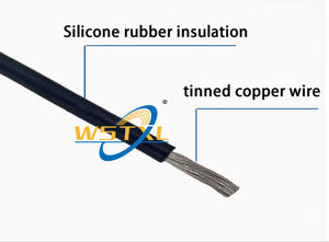 Câble électrique flexible en silicone à haute température résistant à la chaleur 10-28 AWG pour <span class=keywords><strong>four</strong></span> à moteur à usage industriel - Product Image 3