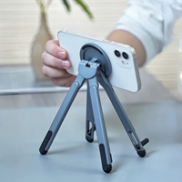 Support de bureau pliable magnétique 3-en-1 en aluminium, réglable sur 8 niveaux, pour téléphone portable, tablette et ordinateur portable, idéal pour iPad et Macbook - Vente Flash