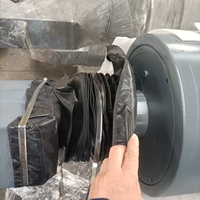 Amortisseur fluide en acier avec revêtement en zinc, durable et anticorrosion, pour immeubles de bureaux et écoles
