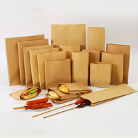 Emballage pour hot-dogs Sac pour cheeseburger en aluminium Sac pour hot-dogs en papier de gros