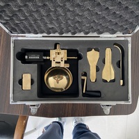 Appareil numérique portable motorisé de type Casagrande pour la détermination de la limite de liquidité des sols, 220V, en laiton, pour laboratoire, conforme ASTM, garantie 1 an
