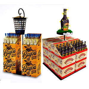 Tempat Sampah Kardus Persegi Promosi Sepak Bola untuk Supermarket, Tempat Sampah Kardus untuk Display Ritel - Product Image 6