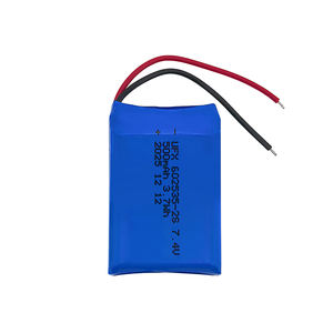 공장 맞춤형 602535 <span class=keywords><strong>7.4V</strong></span> 리튬 폴리머 이온 충전식 배터리 500mAh 장난감용 리튬 이온 폴리머 배터리 팩 - Product Image 1