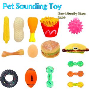 Jouets pour chiens en gros d'usine, résistants aux morsures, couineurs, pour Golden Retriever, Teddy, chiots, pour la dentition et <span class=keywords><strong>le</strong></span> nettoyage dentaire, sonores, pour animaux de compagnie - Product Image 3