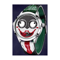 Montres de loisirs en acier, design et fabrication usine, avec affichage unique de l'heure et phases solaires, pour marque privée