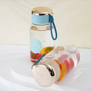Hot selling high appearance level cup glass 2021 mini compact portable lovely creative office lovers water cup generation