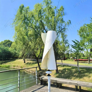 กังหันลม W Wind Generator 1000W ป้องกันนก กังหันลมแกนตั้งขนาดเล็ก 24V พลังงานสะอาดทดแทนสำหรับบ้าน เรือ ใช้ในเรือเดินสมุทร รุ่น Ry1217 Wind T - Product Image 4