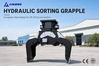 Grappin de démolition pour excavatrice, grappin hydraulique de 15 tonnes pour le recyclage de véhicules, pour l'alimentation des lignes de démontage automobile et la récupération de métaux