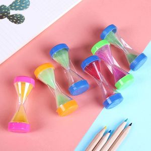Cadeau créatif résistant aux chocs, bouteille de sable colorée avec minuteur en forme d'heureglas - Product Image 4