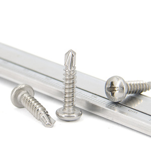 Vis autoperceuses à tête cylindrique Bibo Yaente Factory M3.5/M4.2, vis autotaraudeuses à queue d'hirondelle zinguées M3.5 M4.2 - Product Image 2