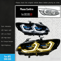 Kit de modification pour phares laser bicolores yeux dorés Série 3 E92/E93 6000K 6000 Lumens 35W
