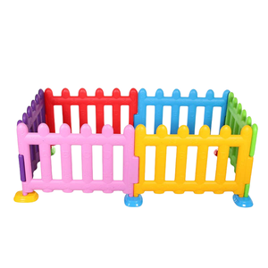 In the Trend High Quality Safety <b>Plastic</b> <b>Fence</b> for 4 Kids Soft Play Area with Gate Toddler Party Zone - Product Image 3
