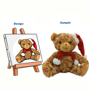 LiangJie Prototipagem Rápida Custom Plush Brinquedos Urso Marrom Plush Brinquedos Personalizados com Tamanho Personalizável - Product Image 1