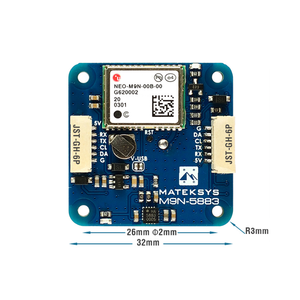 Module de navigation haute précision MATEK GNSS COMPASS M9N-5883 <span class=keywords><strong>U</strong></span>-<span class=keywords><strong>blox</strong></span> M9N 4 satellites, moule privé, drone FPV, avion RC, vente en gros - Product Image 2