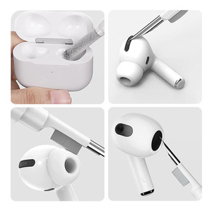 Mini Limpiador Multifunción, Kit de Herramientas de Limpieza con Esponja y Cepillo para Auriculares Airpod Pro 1 2 3 - Product Image 2