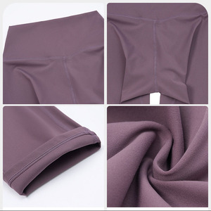 RUIQUWIN vente en gros de leggings de yoga taille haute pour femmes pantalons de sport amincissants à séchage rapide haute élasticité pour la course à pied - Product Image 4