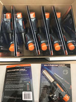 Antorcha de Gas LPG de Encendido Automático Rising RX091-5771 de Buena Calidad, Lanzallamas de 1300 con Seguridad Multifunción