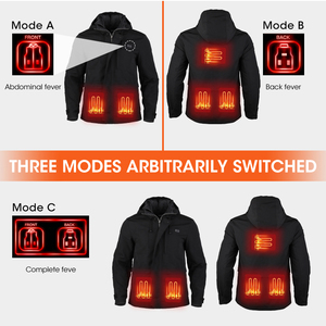 VINMORI Großhandel Winter Wasserdichte Motorradjacke Beheizte Winterkleidung für Herren - Product Image 4
