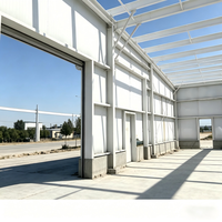 Entrepôt moderne en structure métallique préfabriquée |   Bâtiment de stockage industriel à structure métallique à grande portée, conception personnalisée
