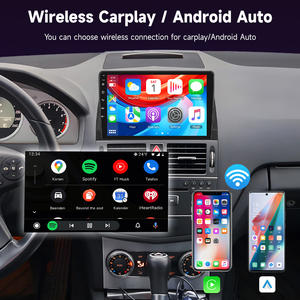 <span class=keywords><strong>Autoradio</strong></span> Podofo Qualcomm 8 cœurs 9'' 4+64G pour <span class=keywords><strong>Mercedes</strong></span>-Benz Classe C W204/S204 2007-2014 CarPlay/Android Auto sans fil WiFi 4G - Product Image 2
