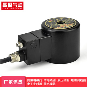 Bobina Solenoide Antiexplosión Changying Qidong 2081 AC220V DC24V para Válvulas Neumáticas - Product Image 2