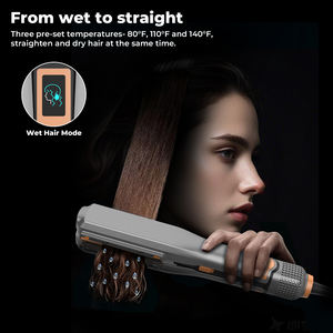 Pelurus Rambut untuk Alat Penataan Rambut Rumah Tangga Multi Styler Plasma Flat Iron Pengering Rambut Pelurus Rambut Basah ke Kering Aliran Udara - Product Image 2