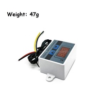 Contrôleur de température numérique XH-W3001 W3001, thermostat 220V 12V 24V, thermorégulateur pour aquarium, incubateur, régulateur de température