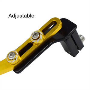 Palanca de cambios ajustable de aleación de aluminio para caja de cambios de motocicleta todoterreno, modificación universal LF150, azul, negro, dorado, plateado - Product Image 4