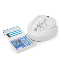 Machine de microdermabrasion 3 en 1 à grande pompe d'aspiration sous vide à pointe diamantée pour éliminer les boutons d'acné