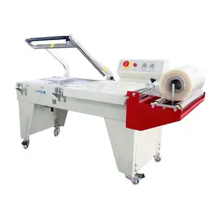 Machine à emballer et de découpe avec rouleaux pour papier peint électrique, thermo-rétractable, appareil de scellage et de découpe