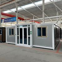 Premium Integrierte 20-Fuß Vorgefertigte Container-Villa, Vollständig Luxuriöser Innenraum, Mehrzimmer Modulares Haus Ausgestattet