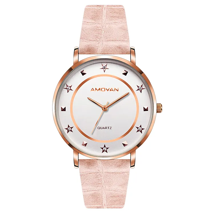 Custom Logo Woman bee star Watches Waterproof Classic Fashion Luxury Quartz Watch
