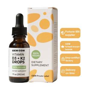 Gotas Líquidas de Vitamina D3+<span class=keywords><strong>K2</strong></span> Veganas Richtek, Vitamina D Líquida 100% de Origen Vegetal, Enriquecida con Aceite de Coco para una Máxima Absorción - Product Image 6