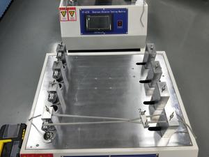 SATRA TM93 <span class=keywords><strong>Machine</strong></span> de <span class=keywords><strong>test</strong></span> de résistance à l'abrasion des œillets et lacets de chaussures - Product Image 4