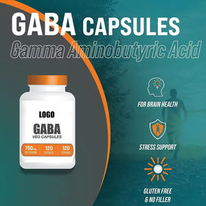 OLLI personalizado Private Labeling 500 mg GABA Cápsulas Natural Formula Gama-Ácido Aminobutírico para todos as mulheres grávidas - Product Image 3