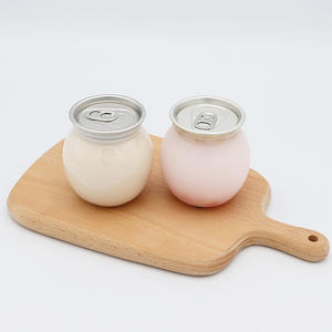 Boîtes en plastique jetables personnalisées de 210 ml pour thé au lait, jus, soda, gâteau, smoothie, avec couvercles en aluminium entièrement ouvrables - Product Image 5