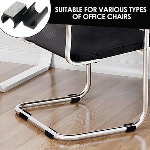 <span class=keywords><strong>Chaise</strong></span> en porte-à-faux avec ensemble de <span class=keywords><strong>feutre</strong></span>, planeurs de meubles universels, diamètre 24-25mm pour chaises pivotantes pour stratifié - Product Image 4
