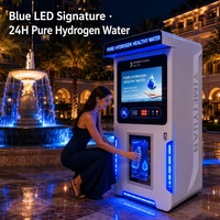 Máquina Expendedora de Agua para Estaciones de Servicio, Descansaderos de Autopistas, con Monedas, Tarjeta, QR, RO, Pantalla LED Inteligente, UV, OEM, 24 Horas