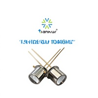 Diode Émettrice IR 850nm TO-46 avec Cadre Plaquée Or de Qualité Encodeur pour Remplacement en Automatisation de Transporteurs, Contrôle de Mouvement AGV et AMR