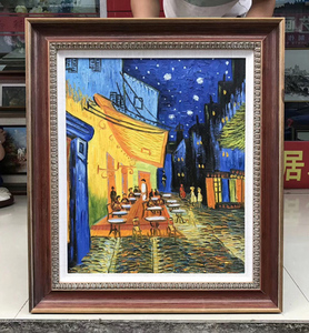 <span class=keywords><strong>Van</strong></span> <span class=keywords><strong>Gogh</strong></span> reproducción pinturas al óleo, pintura de <span class=keywords><strong>flores</strong></span> Marco de imagen, 50x60cm arte de la pared - Product Image 3