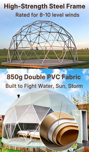 8M copertura <span class=keywords><strong>esterna</strong></span> impermeabile chiara cupola Glamp <span class=keywords><strong>tenda</strong></span> per la vendita - Product Image 3